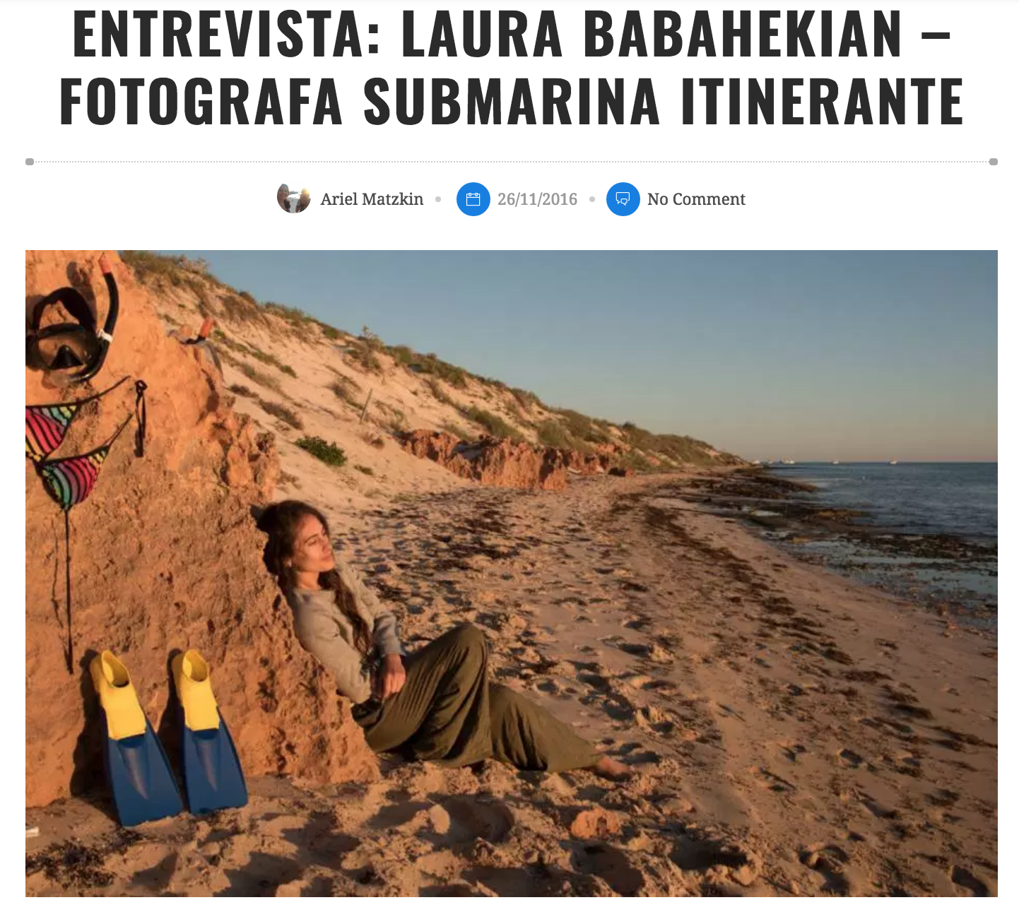 Entrevista a Laura Babahekian en Viajando Vivo