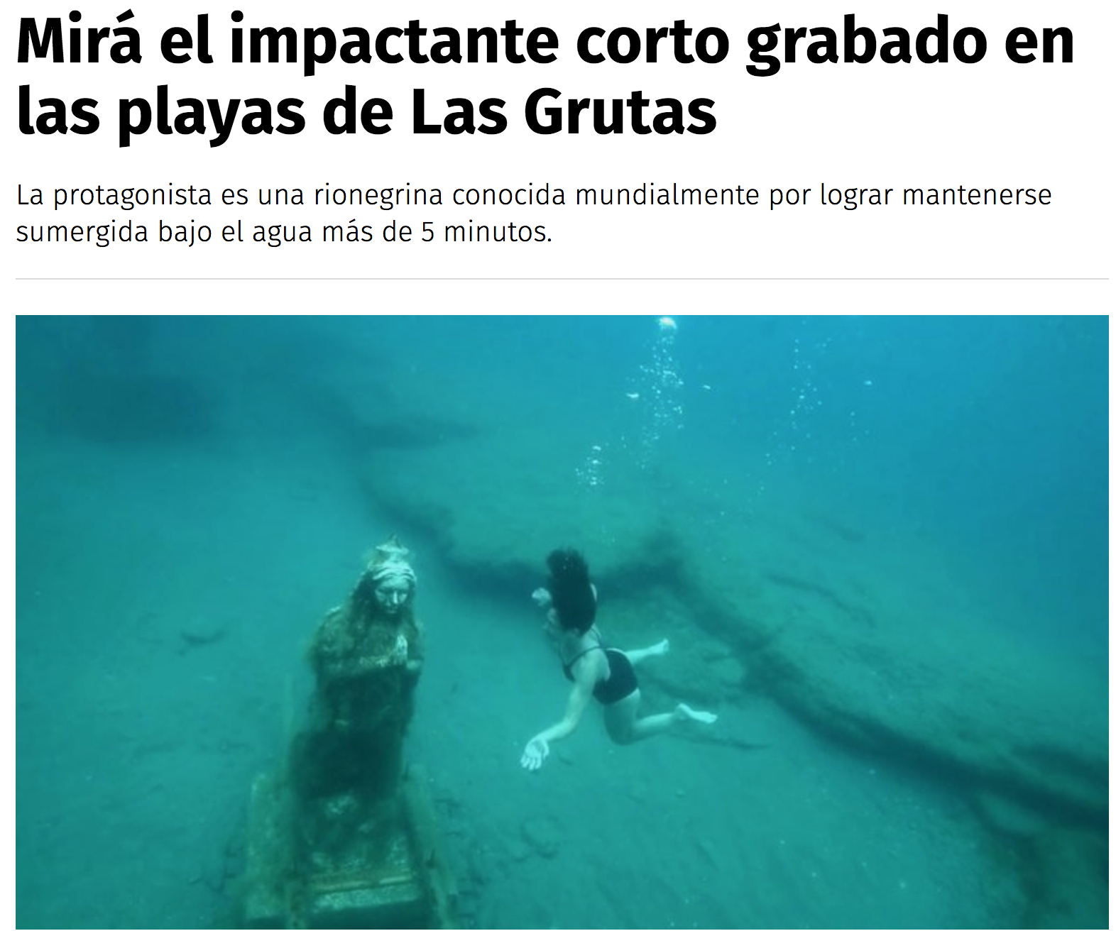 Nota de LM Cipolletti sobre Laura Babahekian
