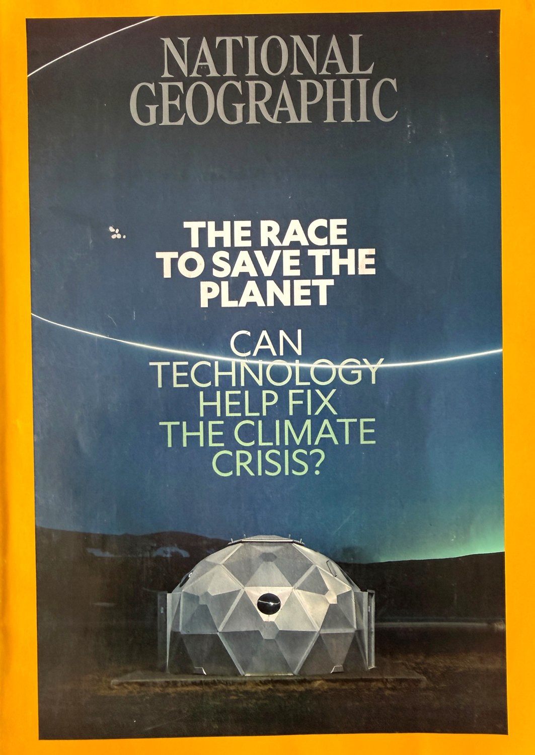 Tapa de National Geographic, noviembre de 2023